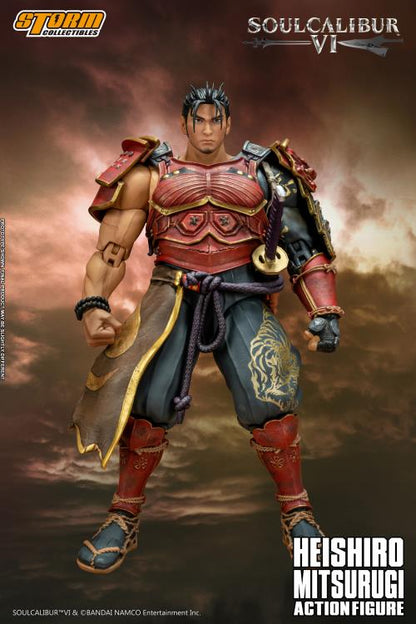 Pedido Figura Heishiro Mitsurugi - Soulcalibur VI marca Storm Collectibles escala pequeña 1/12