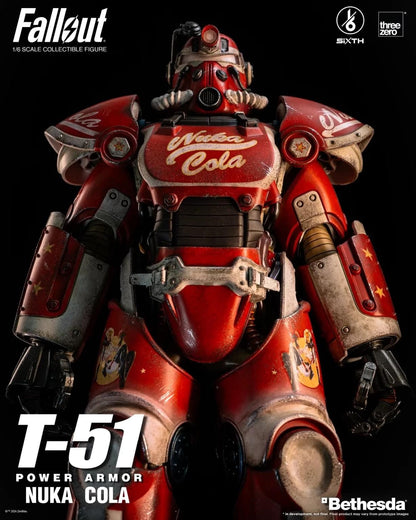 Preventa Figura T-51 (Nuka Cola) Power Armor - FALLOUT marca Threezero 3Z0773 escala 1/6