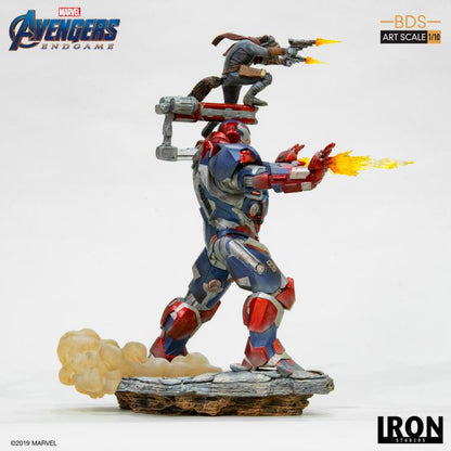 Pedido Estatua Iron Patriot & Rocket - Avengers: Endgame - Battle Diorama Series (BDS) marca Iron Studios escala de arte 1/10