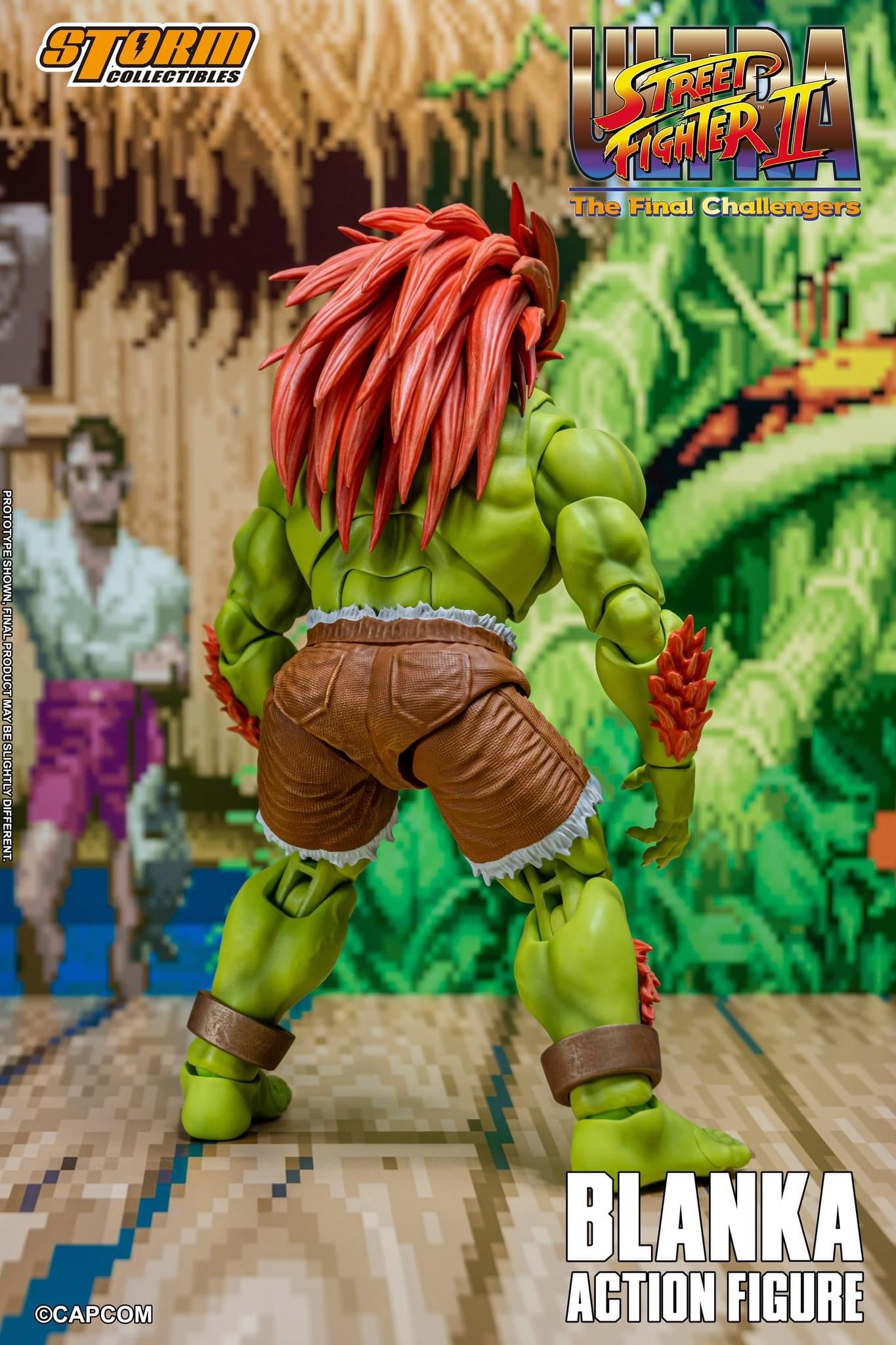 Preventa Figura Blanka - Ultra Street Fighter II: The Final Challengers marca Storm Collectibles CPSF25 escala pequeña 1/12