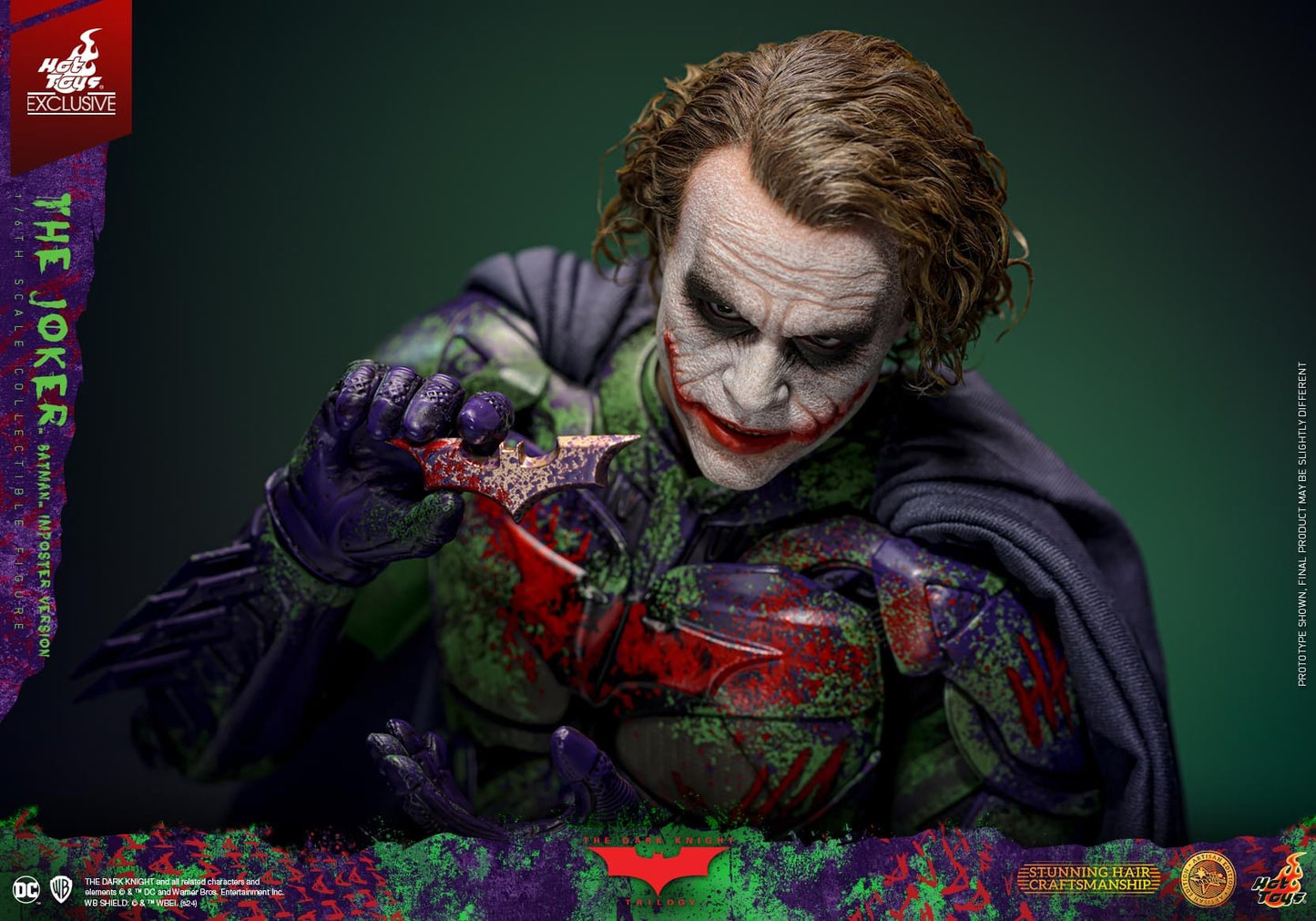 Pedido Figura THE JOKER (BATMAN IMPOSTER version) (Artisan Edition) (EXCLUSIVE) marca MMS752AE escala 1/6