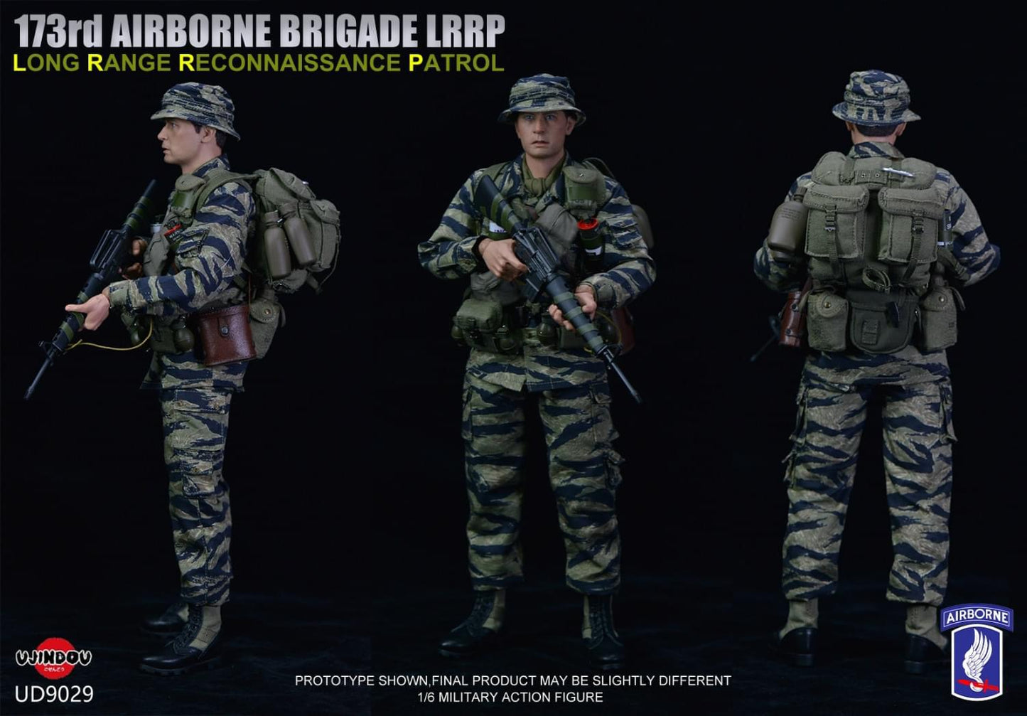 Pedido Figura US Army Airborne Brigade LRRP en Vietnam marca Ujindou UD9029 escala 1/6