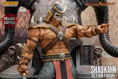 Pedido Figura Shao Kahn con Trono (Deluxe Edition) - Mortal Kombat marca Storm Collectibles escala 1/12