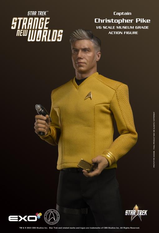 Pedido Figura Captain Christopher Pike - Star Trek: Strange New Worlds marca EXO-6 EXO-02-081 escala 1/6