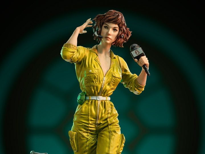 Pedido Estatua April O'Neil - TMNT - Battle Diorama Series (BDS) marca Iron Studios escala de arte 1/10