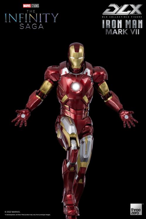 Pedido Figura DLX Iron Man Mark 7 - Avengers Infinity Saga marca Threezero 3Z0255 escala pequeña 1/12