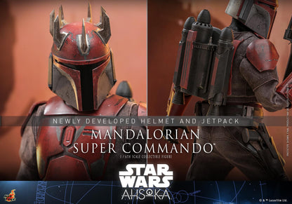 Pedido Figura Mandalorian Super Commando™ - Star Wars: Ahsoka ™ marca Hot Toys TMS127 escala 1/6