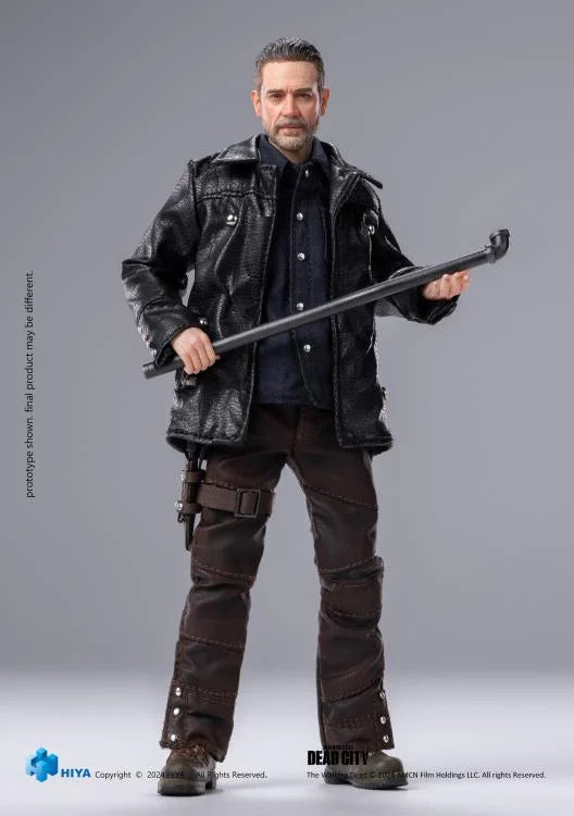 Preventa Figura Negan- The Walking Dead - Exquisite Super Series marca HIYA ESW0307 escala pequeña 1/12