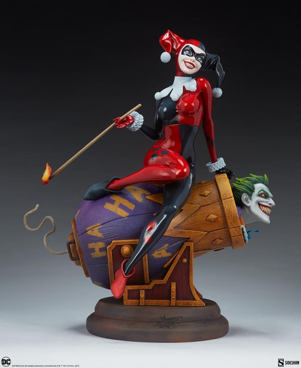 Pedido Estatua Harley Quinn & The Joker - Diorama DC Comics marca Sideshow Collectibles escala 1/6