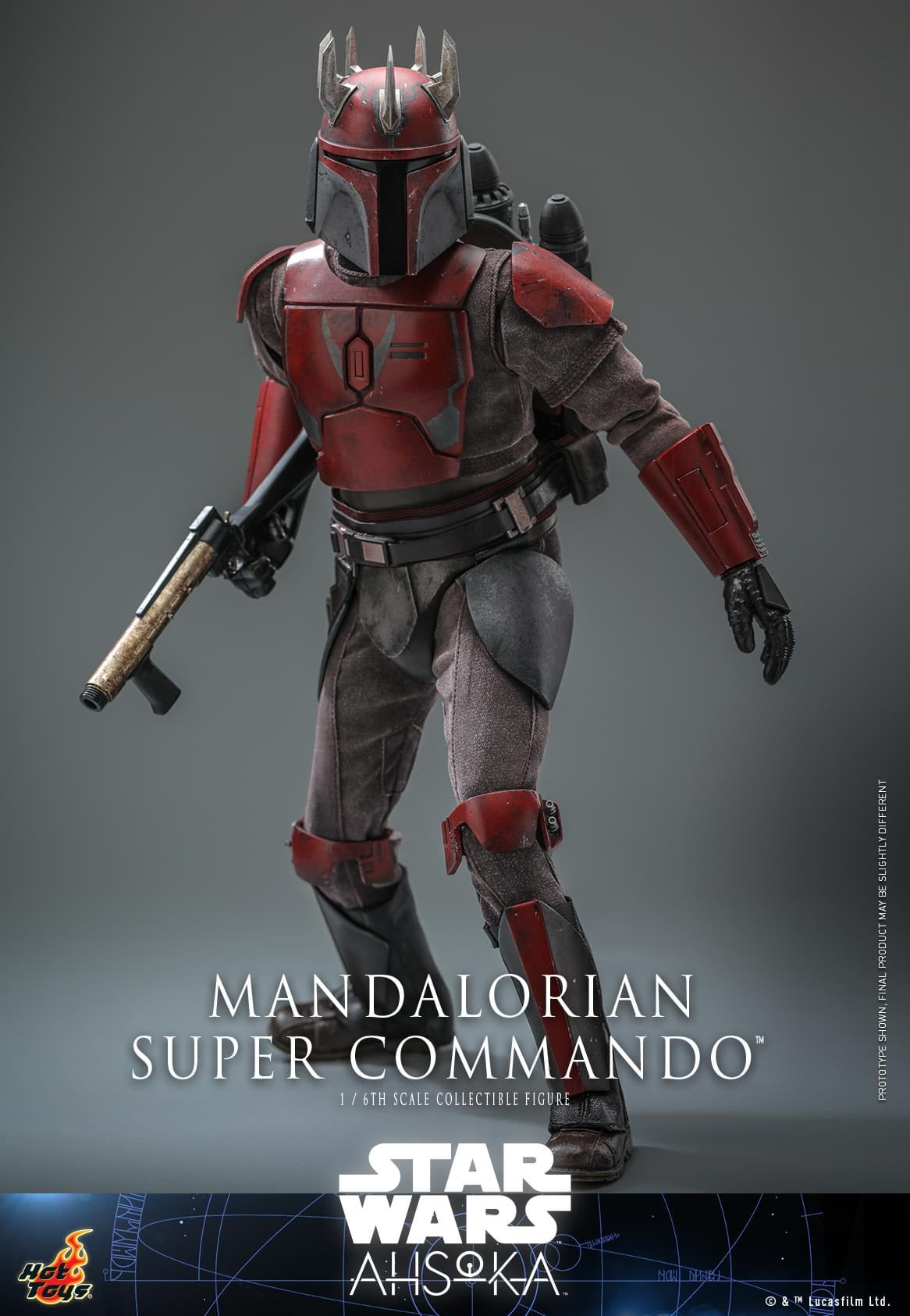 Pedido Figura Mandalorian Super Commando™ - Star Wars: Ahsoka ™ marca Hot Toys TMS127 escala 1/6