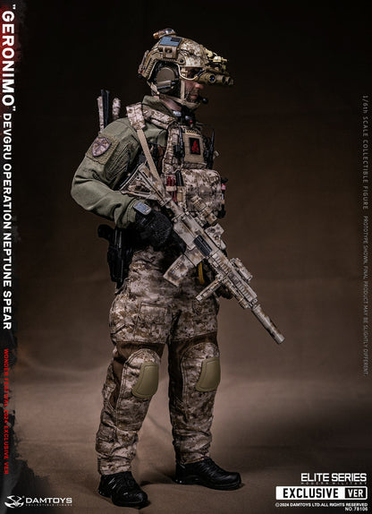 Preventa Figura GERONIMO - DEVGRU Operation Neptune Spear marca DAMTOYS 78106 escala 1/6