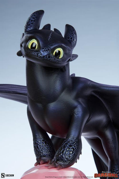 Pedido Estatua Toothless - Cómo Entrenar a tu Dragón: El Mundo Oculto marca Sideshow Collectibles (30.48 cm)