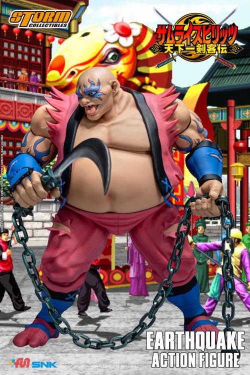 Preventa Figura Earthquake - Samurai Shodown VI marca Storm Collectibles escala pequeña 1/12