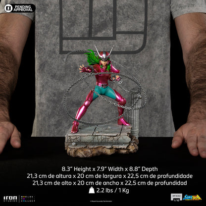 Preventa Estatua Andromeda Shun - Saint Seiya - Limited Edition marca Iron Studios escala de arte 1/10