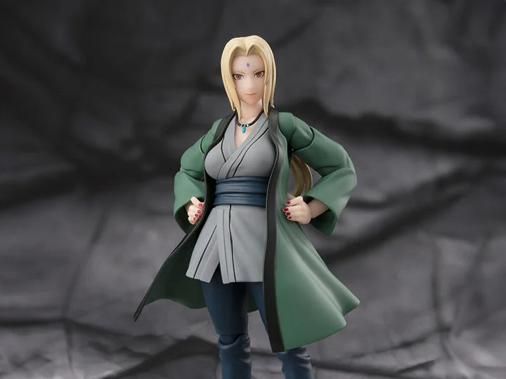 Preventa Figura Tsunade (The Legendary Medical Ninja) - Naruto: Shippuden - S.H.Figuarts marca Bandai Spirits escala pequeña 1/12