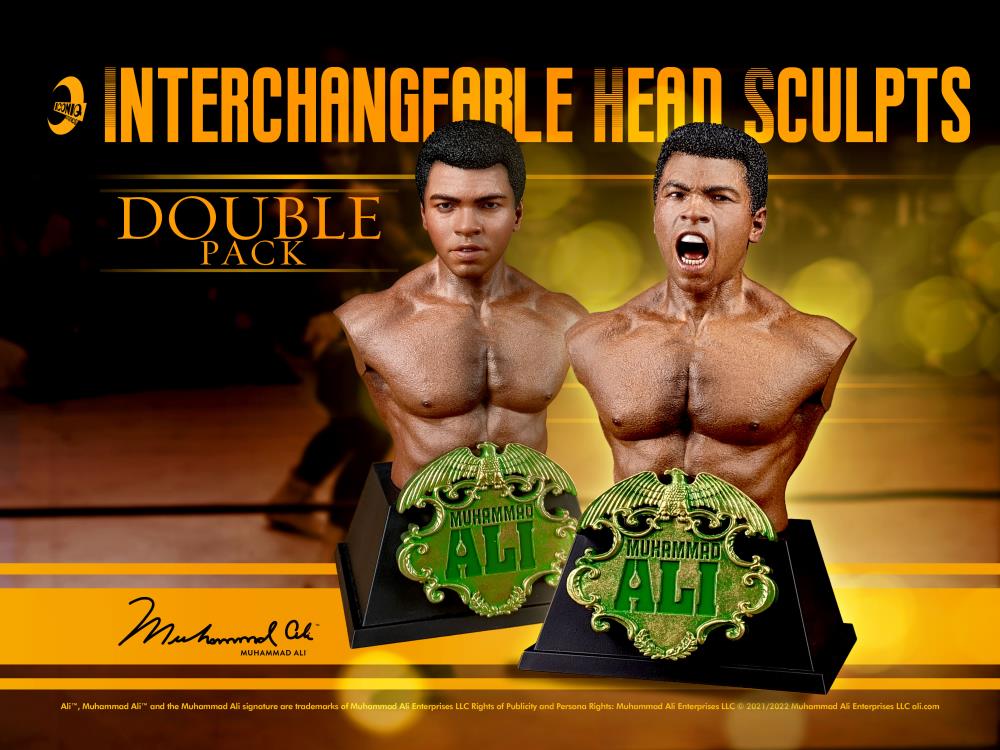 Pedido Figura y Busto Muhammad Ali (Edición Limitada) marca Iconiq Studios IQLS01 (D) escala 1/6