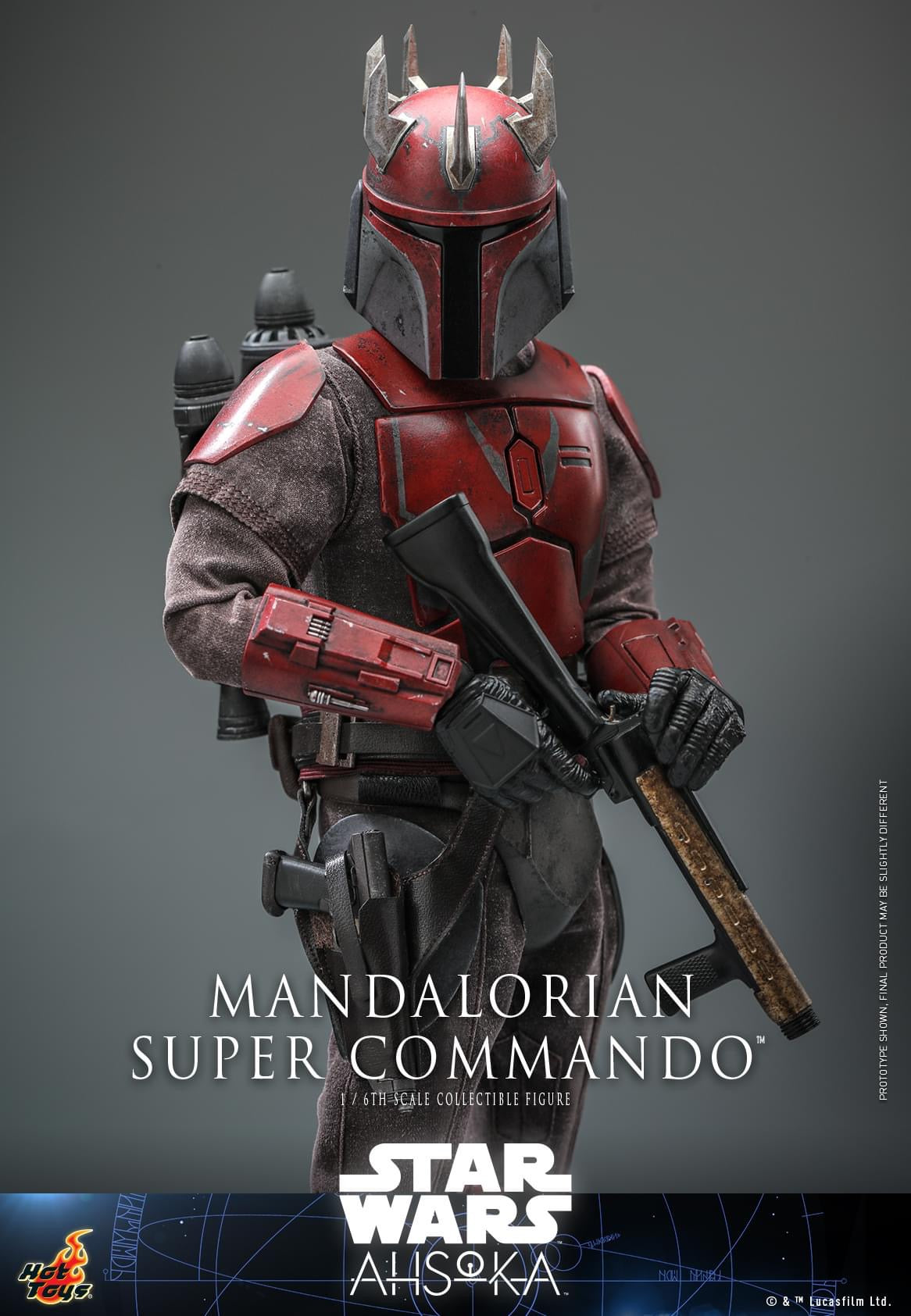 Pedido Figura Mandalorian Super Commando™ - Star Wars: Ahsoka ™ marca Hot Toys TMS127 escala 1/6