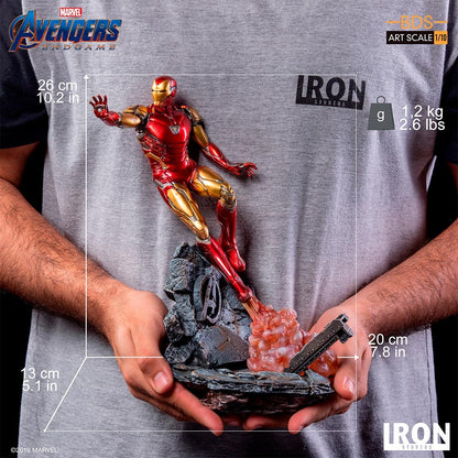 Pedido Estatua Iron Man Mark LXXXV (Deluxe) - Avengers: Endgame - Battle Diorama Series (BDS) marca Iron Studios escala de arte 1/10