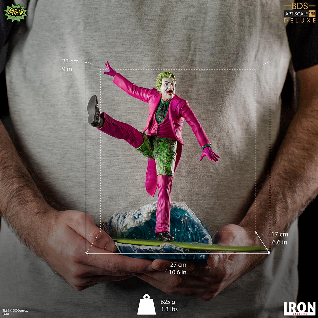 Pedido Estatua The Joker - Batman Classic TV Series - (BDS) Battle Diorama Series marca Iron Studios escala de arte 1/10