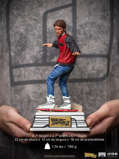 Pedido Estatua Marty McFly (On Hoverboard) - Back to the Future Part II - Limited Edition marca Iron Studios escala de arte 1/10