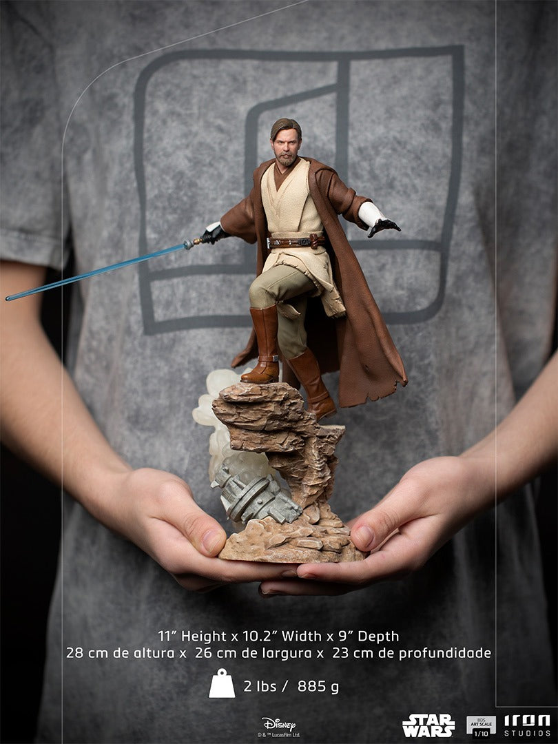 Pedido Estatua Obi-Wan Kenobi - Star Wars - Battle Diorama Series (BDS) - marca Iron Studios escala de arte 1/10