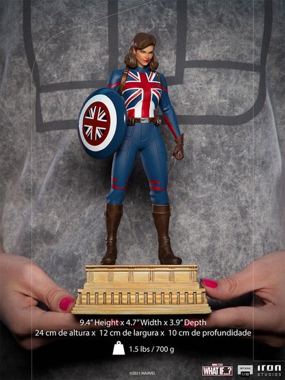 Pedido Estatua Captain Carter - Marvel What If...? - marca Iron Studios escala de arte 1/10