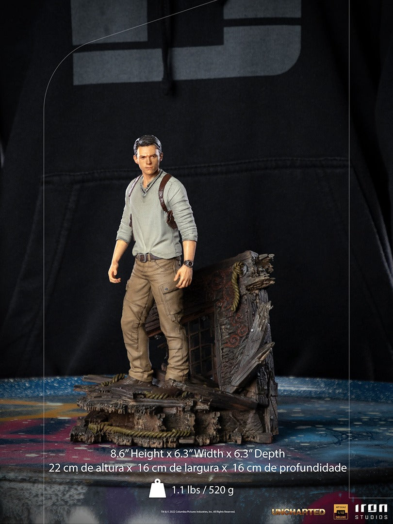 Pedido Estatua Nathan Drake (movie) (Deluxe) - Uncharted - Limited Edition marca Iron Studios escala de arte 1/10