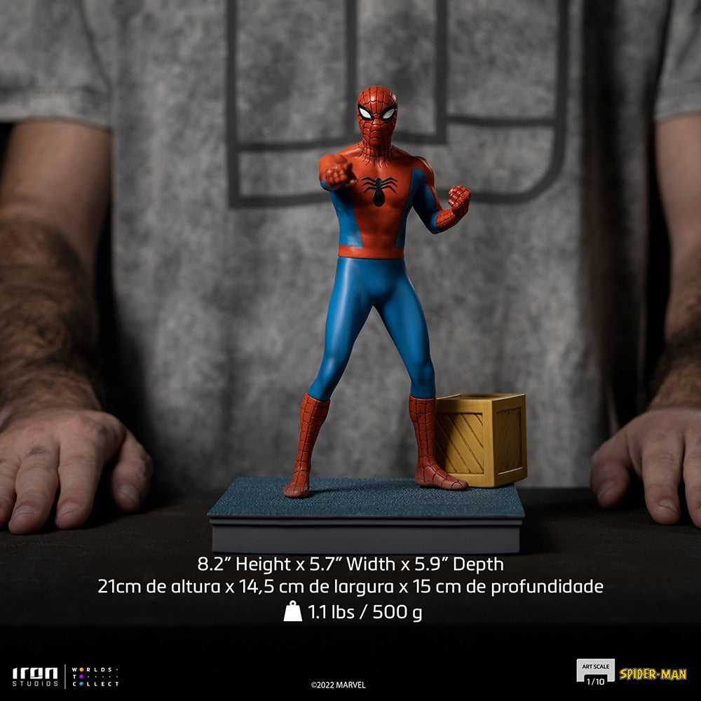 Preventa Estatua Spider-Man - (60's Animated Series) - Marvel Comics - Limited Edition marca Iron Studios escala de arte 1/10