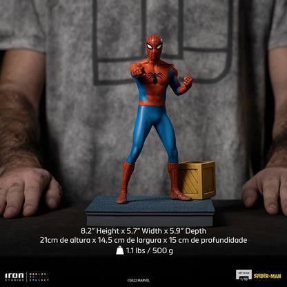 Preventa Estatua Spider-Man - (60's Animated Series) - Marvel Comics - Limited Edition marca Iron Studios escala de arte 1/10