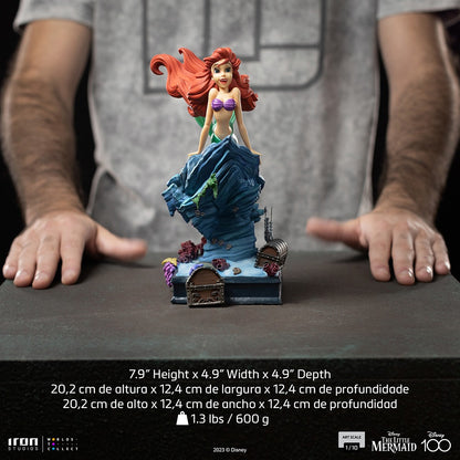 Preventa Estatua The Little Mermaid / La Sirenita - Disney - Limited Edition marca Iron Studios escala de arte 1/10