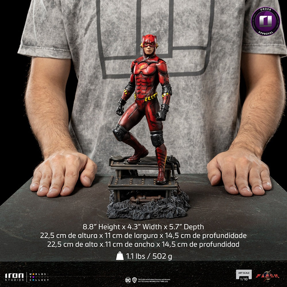 Pedido Estatua Alternate Flash - The Flash (2023) - Limited Edition marca Iron Studios escala de arte 1/10