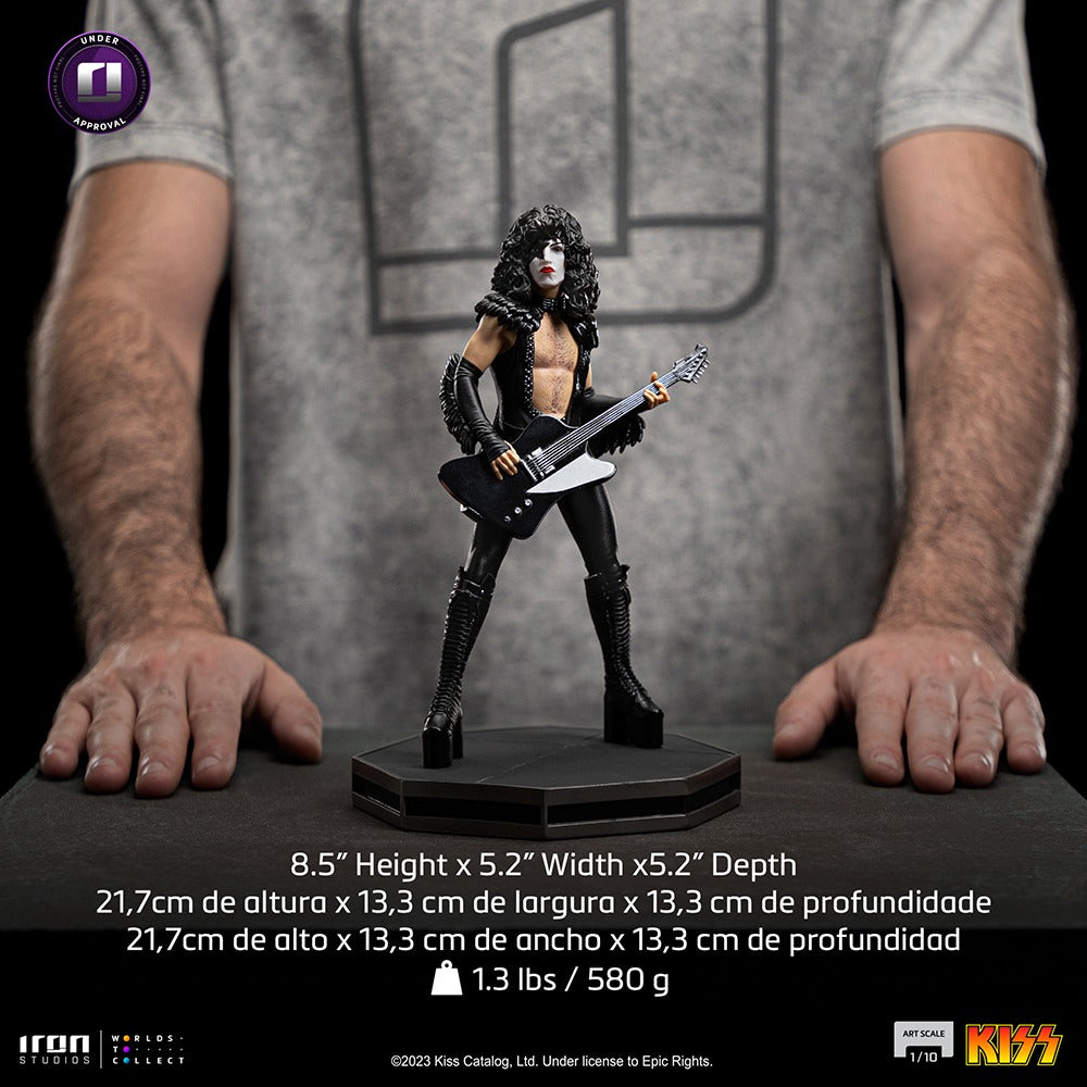 Preventa Estatua Paul Stanley - KISS marca Iron Studios escala de arte 1/10