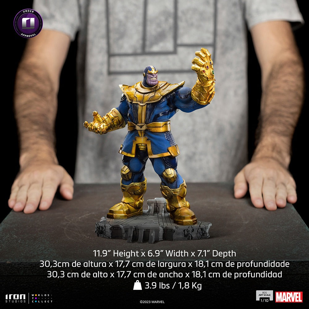 Preventa Estatua Thanos - Marvel Comics - BDS Limited Edition marca Iron Studios escala de arte 1/10