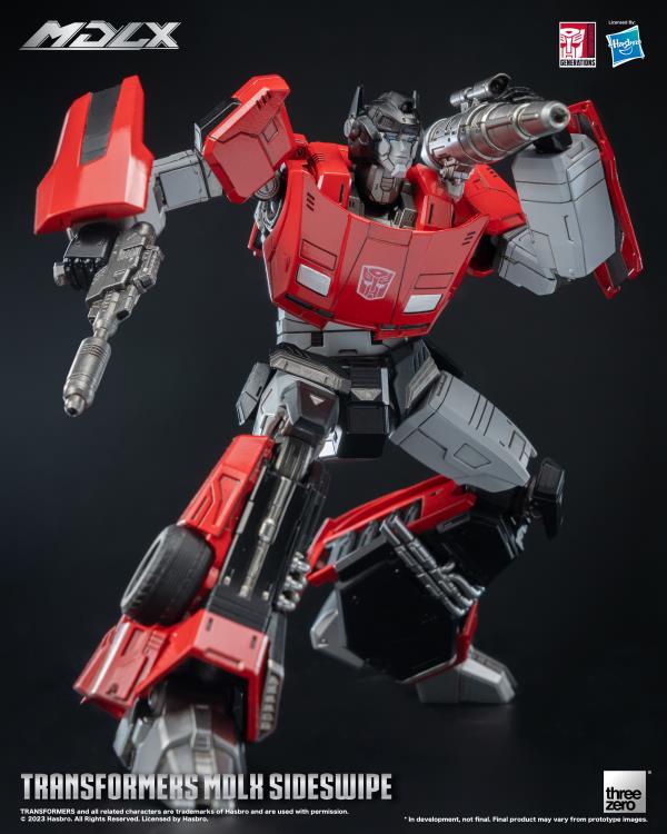 Preventa Figura MDLX SIDESWIPE - Transformers marca Threezero 3Z0337 (15 cm)