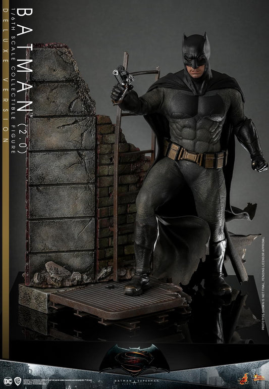 Preventa Figura Batman (2.0) (Deluxe version) - Batman v Superman: Dawn of Justice™ marca Hot Toys MMS732 escala 1/6