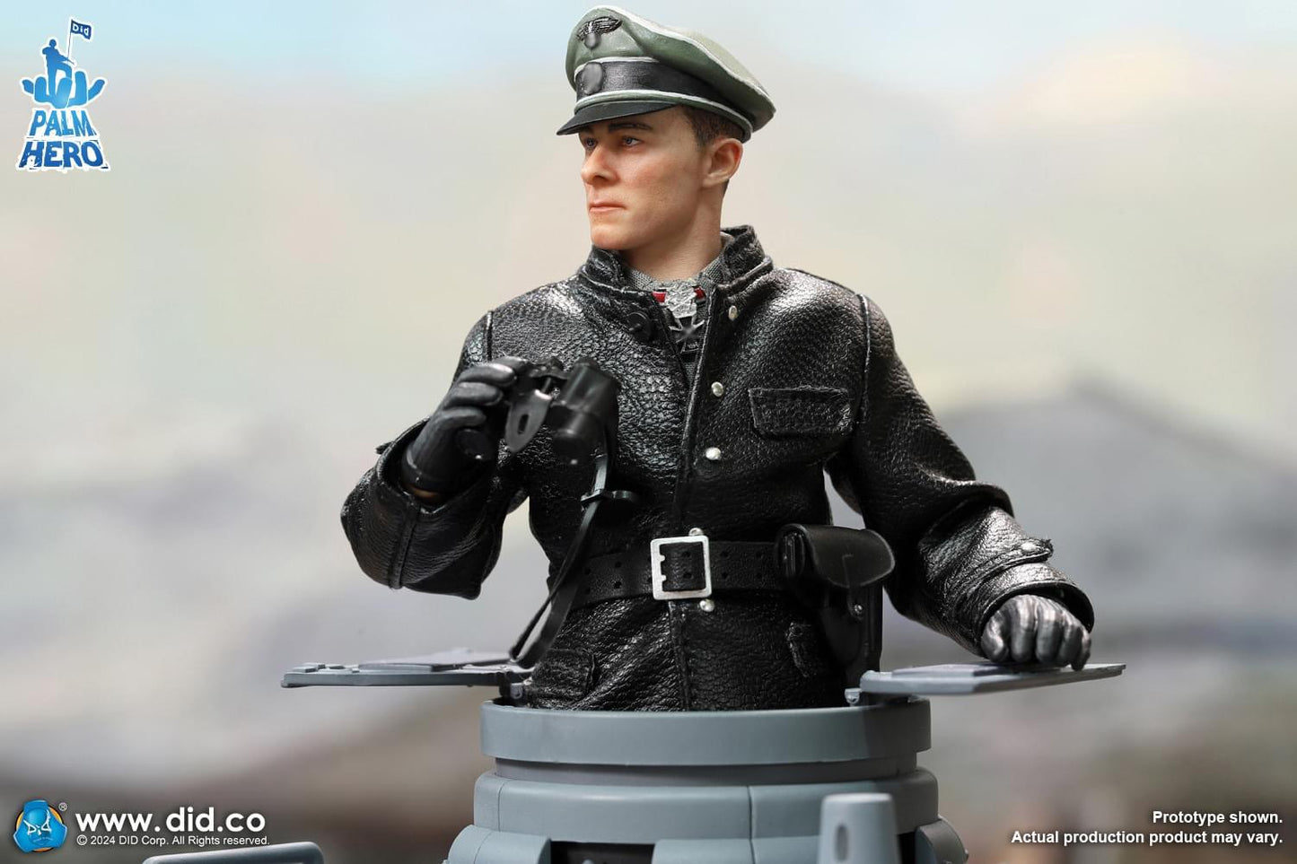 Pedido Figura SS-Standartenführer Joachim Peiper - Palm Hero Series marca DID XD80022 escala pequeña 1/12