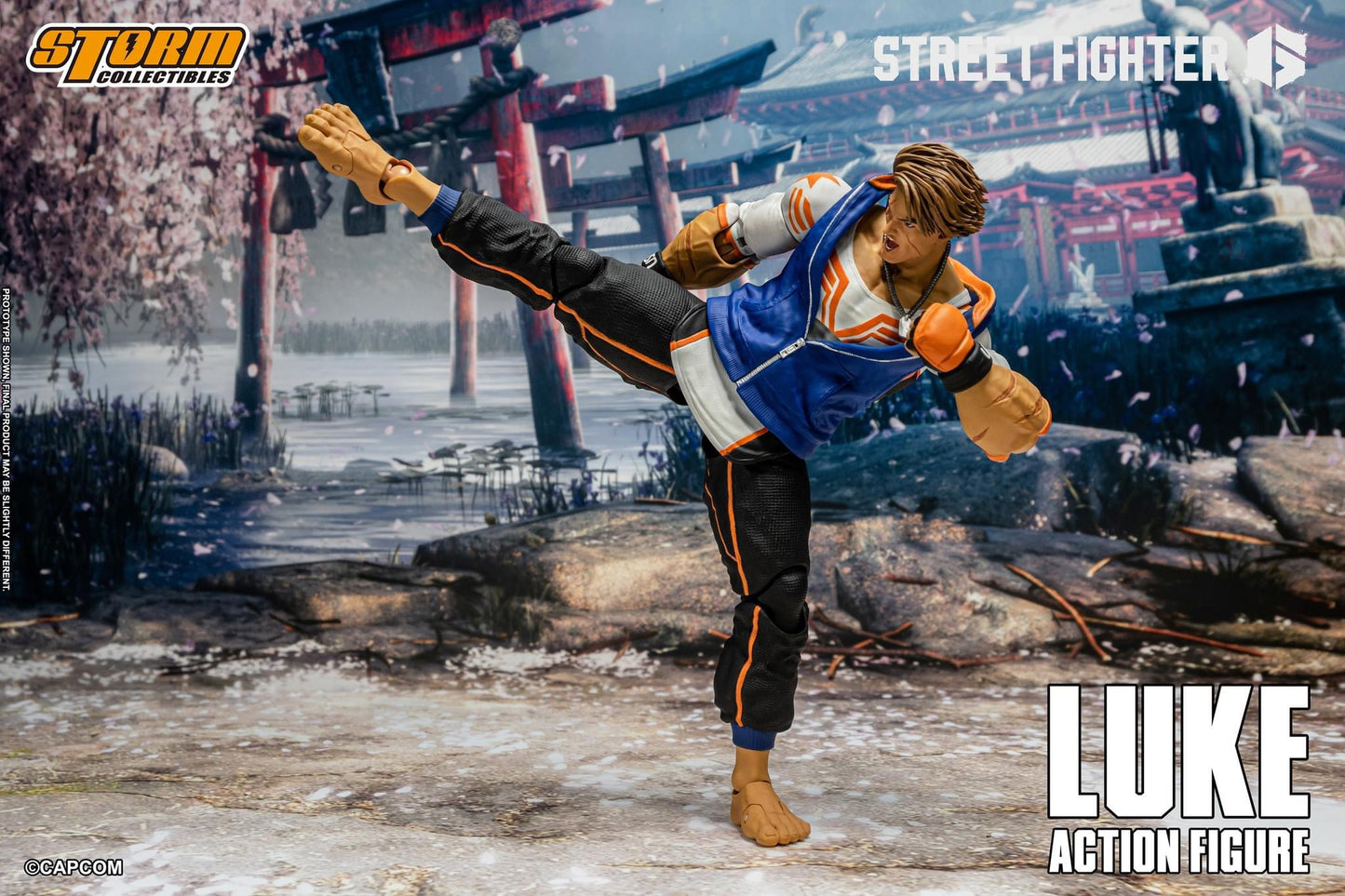 Pedido Figura Luke - Street Fighter 6 marca Storm Collectibles CPSF27 escala pequeña 1/12