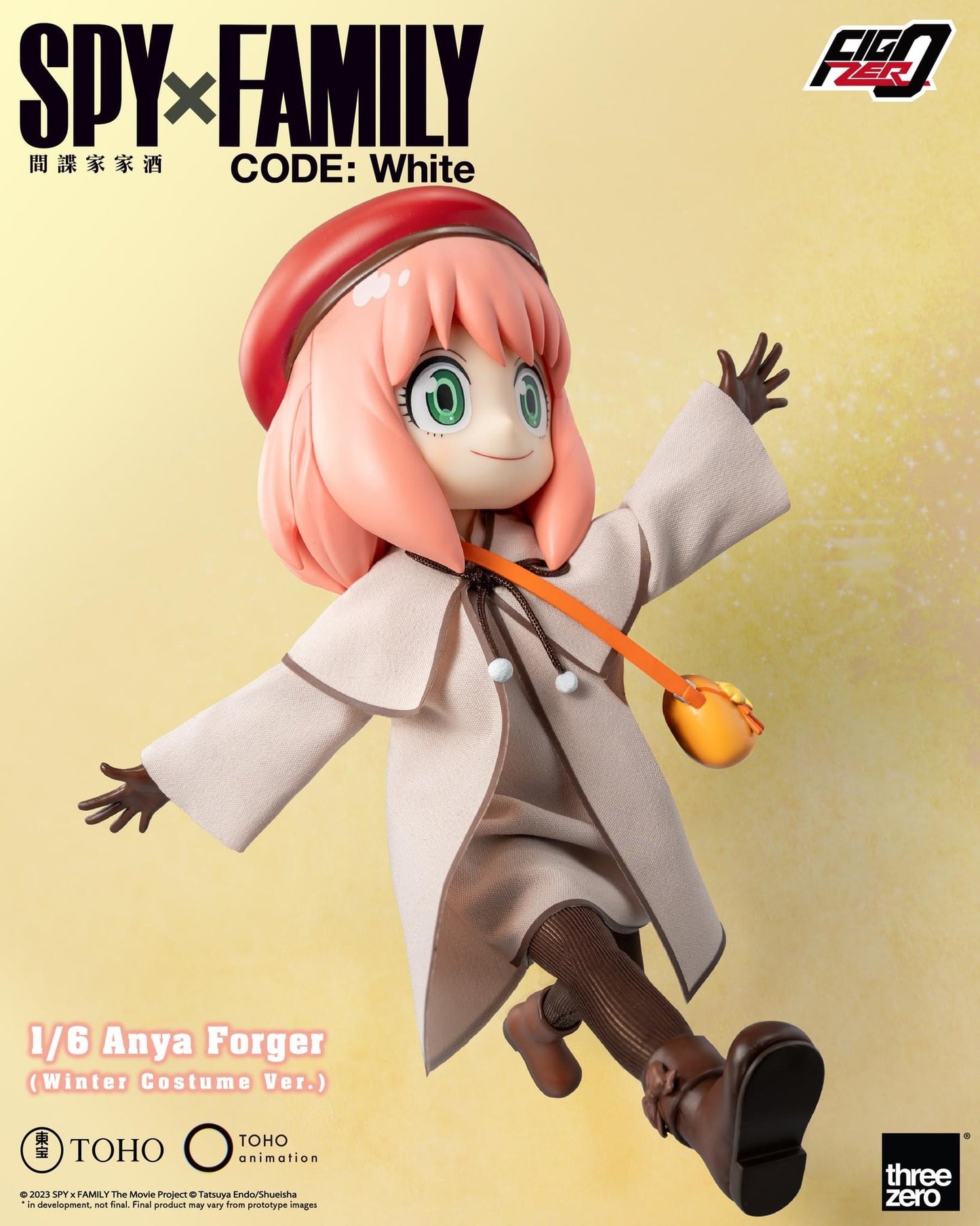 Pedido Figura Anya Forger (Winter Costume version) - SPY × FAMILY Code: White marca Threezero 3Z0781 escala 1/6