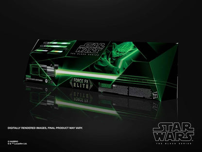 Pedido Lightsaber / Sable de Luz de Yoda - Star Wars: The Book of Boba Fett Series - Force FX Elite - Star Wars: The Black Series marca Hasbro escala real 1/1