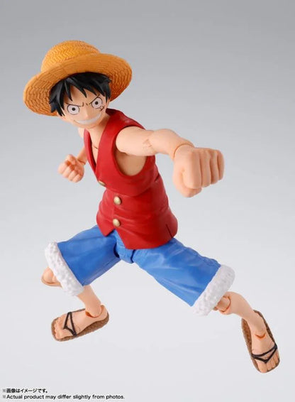 Preventa Figura Monkey D. Luffy (Romance Dawn) - One Piece - S.H.Figuarts marca Bandai Spirits escala pequeña 1/12