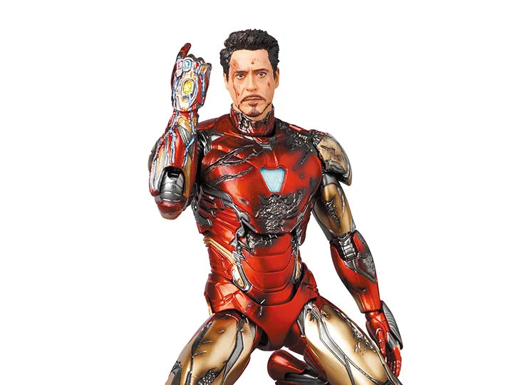 Pedido Figura Iron Man Mark 85 (Battle Damaged) - Avengers: Endgame - MAFEX marca Medicom Toy No.195 escala pequeña 1/12