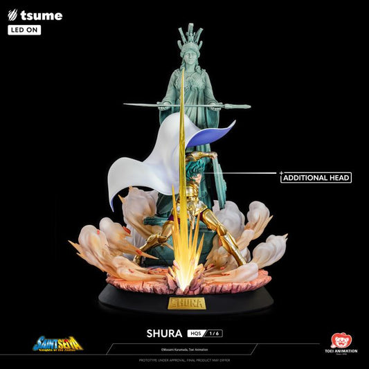 Preventa Estatua SHURA (Limited Edition) - Saint Seiya HQS marca TSUME a escala 1/6 (63 cm)