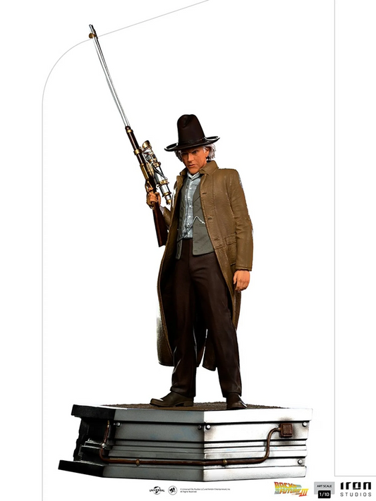 Pedido Estatua Doc Brown - Back to the Future Part III - Limited Edition marca Iron Studios escala de arte 1/10