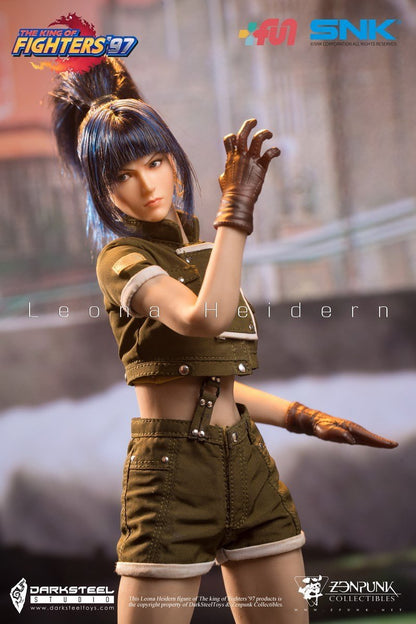 Pedido Figura Leona Heidern - SNK The King of Fighters 97 marca Darksteel Toys x ZenPunk DSA-001 escala 1/6 (BACK ORDER)