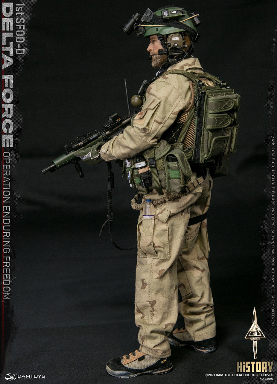 Pedido Figura 1st SFOD-D DELTA FORCE - Operation Enduring Freedom marca Damtoys 78091 escala 1/6