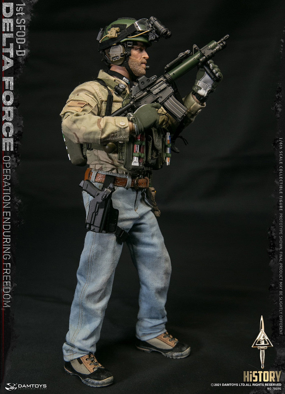 Pedido Figura 1st SFOD-D DELTA FORCE - Operation Enduring Freedom marca Damtoys 78091 escala 1/6