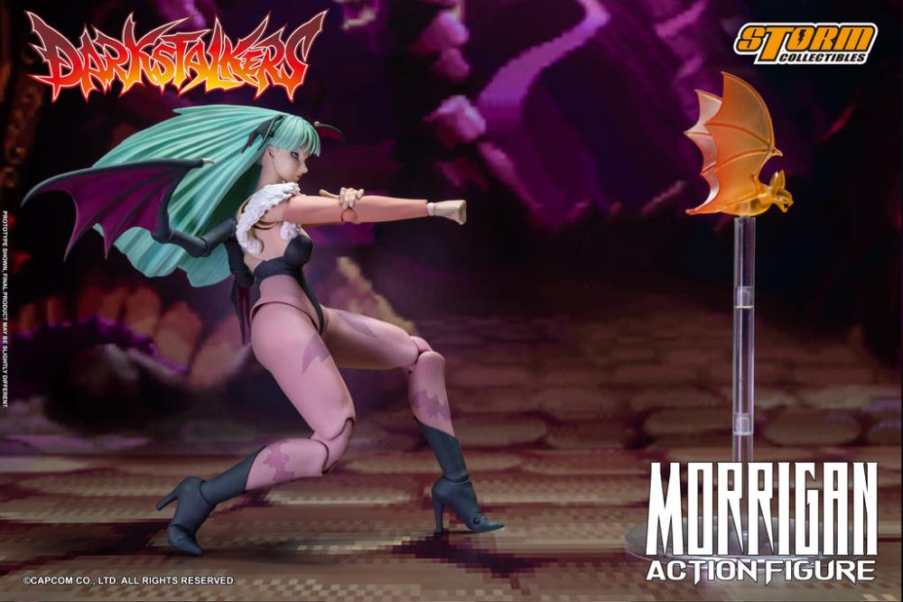 Preventa Figura Morrigan - Darkstalkers marca Storm Collectibles CPDS02 escala pequeña 1/12