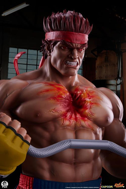 Preventa Estatua Ryu (Powerlifting Evil version) - Street Fighter Premier Series marca PCS Collectibles escala 1/4