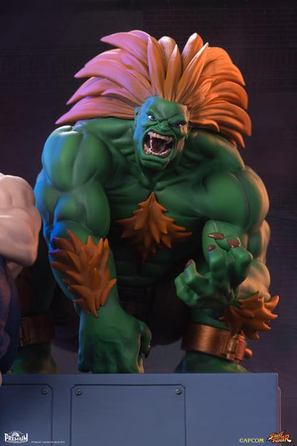 Preventa Set Estatuas Blanka & Fei Long - Street Jam - Street Fighter marca PCS Collectibles escala 1/10