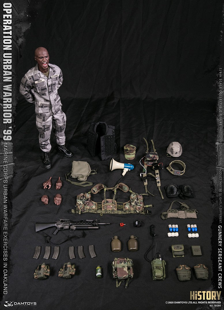 Pedido Figura Gunnery Sergeant Crews marca Damtoys 78080 escala 1/6 (BACK ORDER)